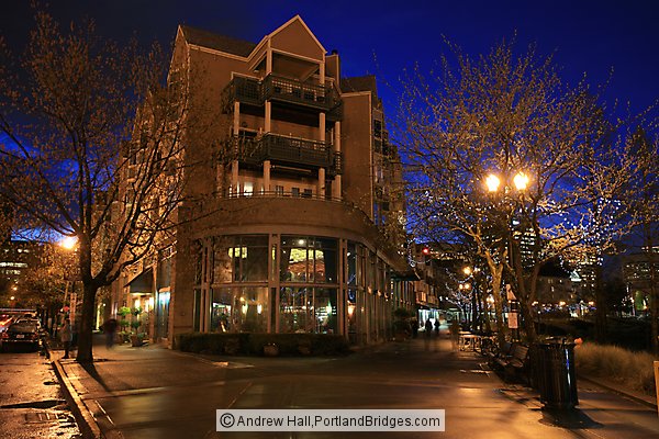 Riverplace at Night (Portland, Oregon)