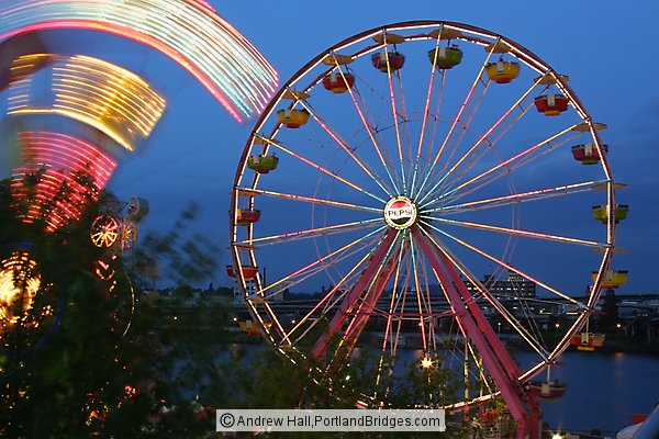 Rose Festival, Ferris Wheel,