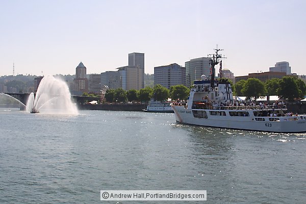 Portland Fire Boat, WIllamette River