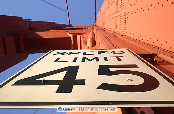Speed Limit 45, Golden Gate Bridge