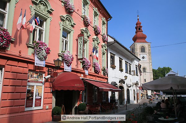 Ptuj, Slovenia, Hotel Mitra, City Tower