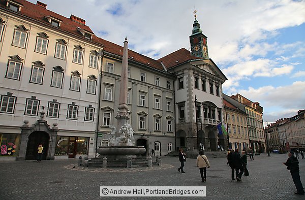 Town Hall, Old Town, Ljubljana