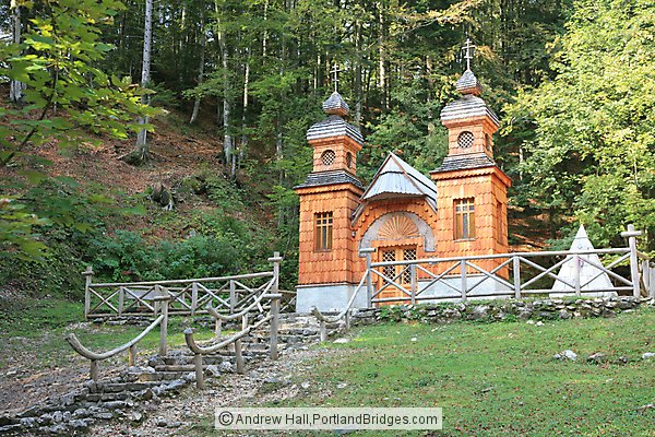 Russian Chapel, Vrsic Pass, Slovenia