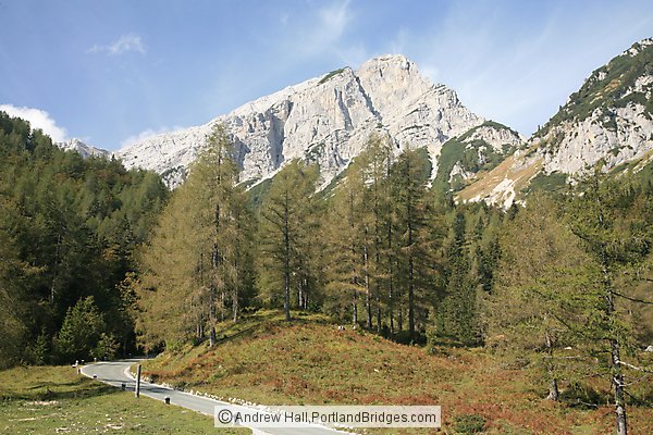 Vrsic Pass, Triglav National Park, Slovenia
