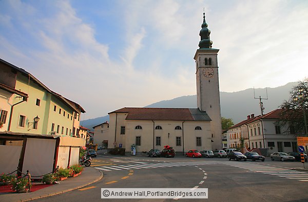 Church of Mary's Assumption, Kobarid, Slovenia