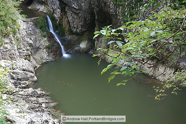 Reka Waterfall, near Skocjan Caves, Slovenia