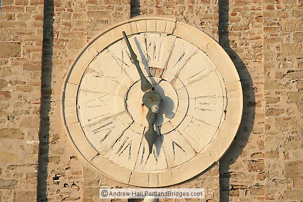 Bell Tower Clock, Cathedral of St. George, Piran