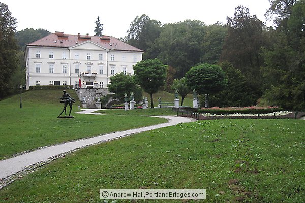 Tivoli Castle, Tivoli Park, Ljubljana, Slovenia
