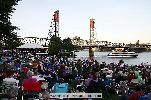 Portland Waterfront, Oregon Sympony Concert, Portland Spirit