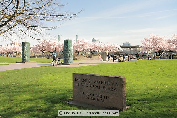 Japanese American Historical Plaza, Bill of Rights Memorial (Portland, Oregon)