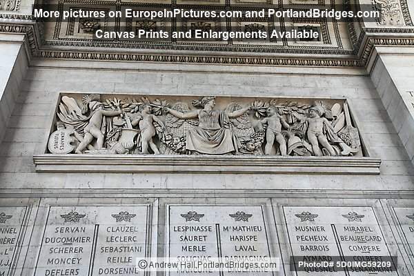 Inside View, Arc de Triomphe