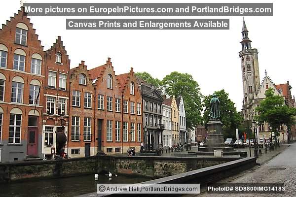 Approaching Jan Van Eyck Square, Brugge