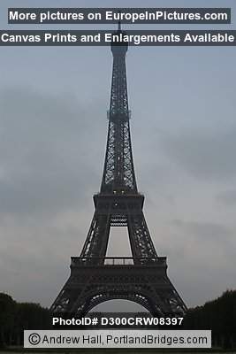 Eiffel Tower, Paris, Daybreak