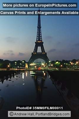 Eiffel Tower, Daybreak