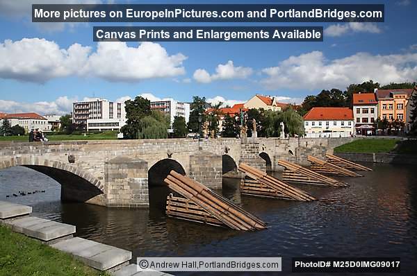 Stone Bridge, Pisek, Czech Republic
