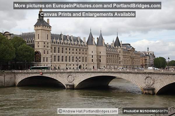 Pont au Change, Palace of Justice, Paris