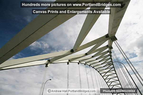Fremont Bridge Looking Up (Portland, Oregon)