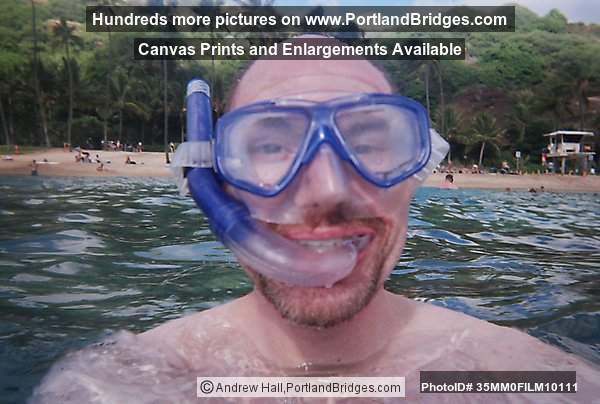 Oahu, Hawaii:  Hanauma Bay, Andrew Snorkeling