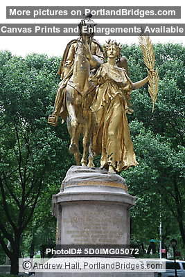 William Tecumseh Sherman Statue, near Central Park, New York City