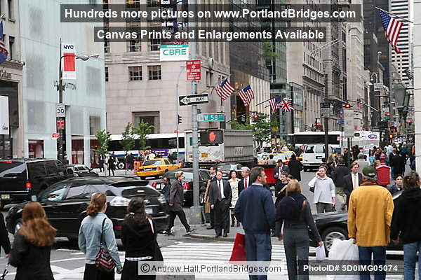 Manhattan Streets, New York City