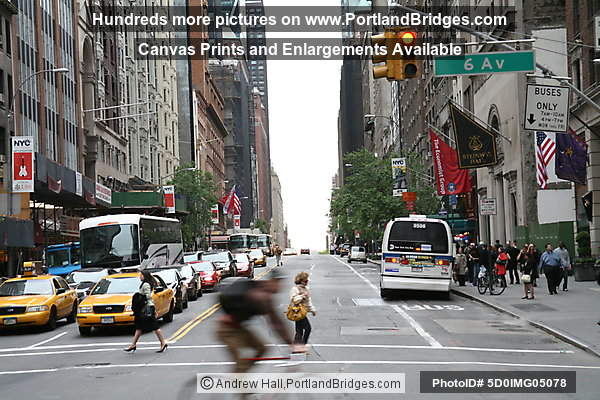 Manhattan Streets, New York City