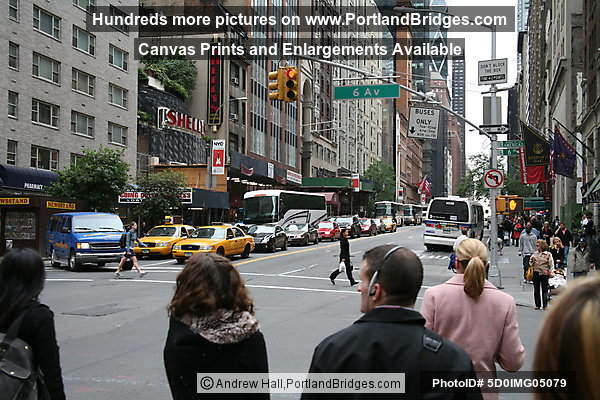 Manhattan Streets, New York City