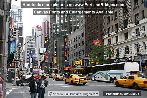 Manhattan Streets, New York City