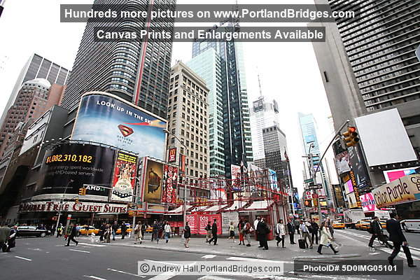Near Times' Sqaure, New York City