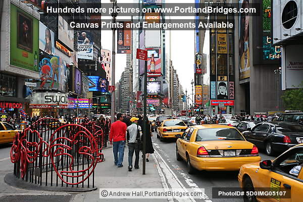 Near Times' Sqaure, New York City