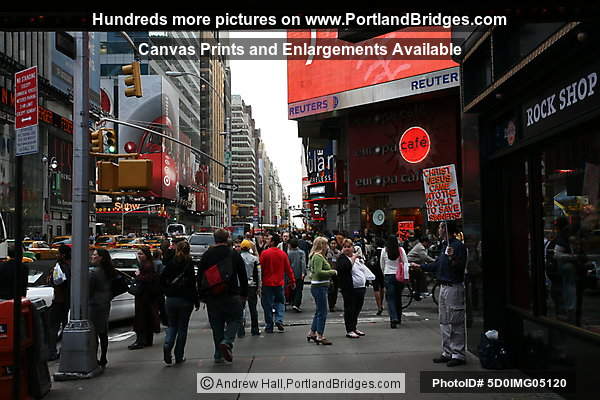 Near Times' Sqaure, New York City