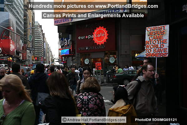 Near Times' Sqaure, New York City