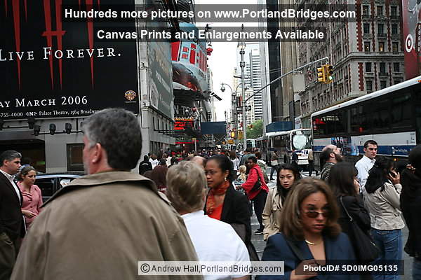 Near Times' Sqaure, New York City
