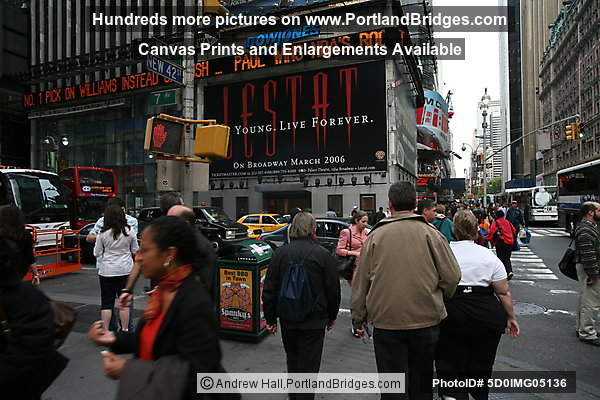 Near Times' Sqaure, New York City