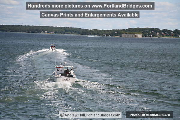 Portland, Maine from Ferry