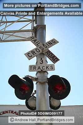Rail Road Crossing, Seattle Waterfront
