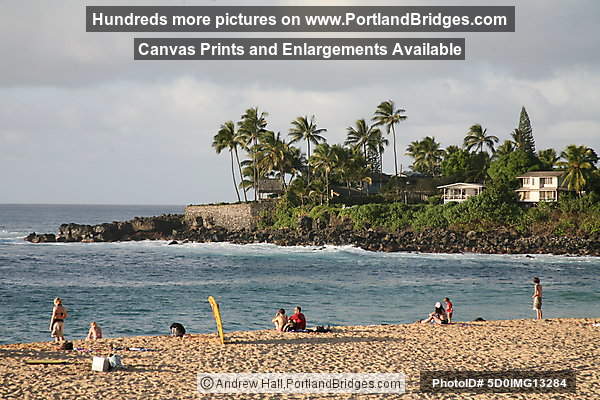 Oahu, Hawaii:  North Shore, Waimea Bay Beach Park