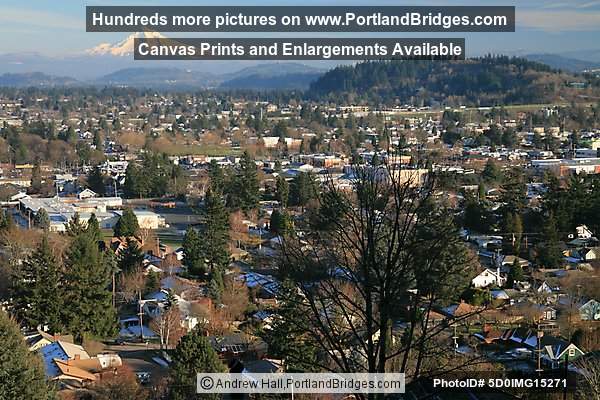 East Portland, Mt. Hood from Mt. Tabor