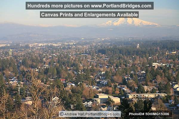 East Portland, Mt. Hood from Rocky Butte