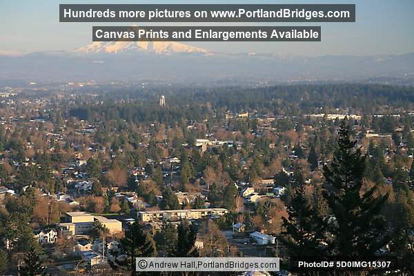 East Portland, Mt. Hood from Rocky Butte