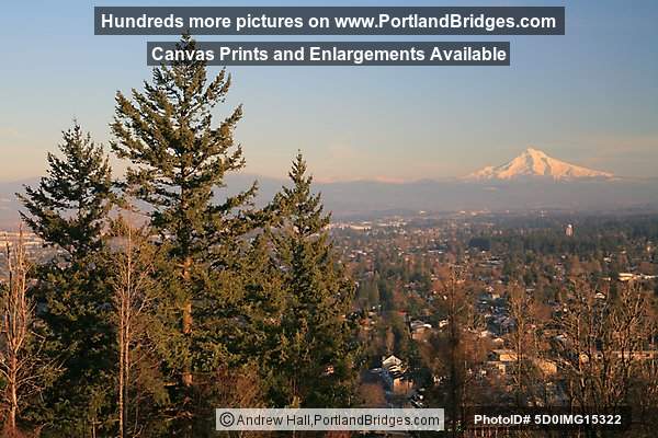East Portland, Mt. Hood from Rocky Butte