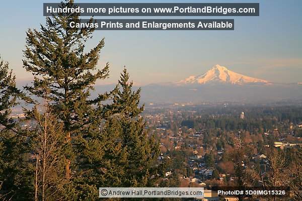 Portland Rocky Butte Mt Hood