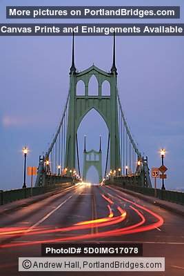 St. Johns Bridge, Dusk (Portland, Oregon)