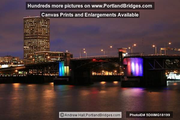 Portland Morrison Bridge Lighting