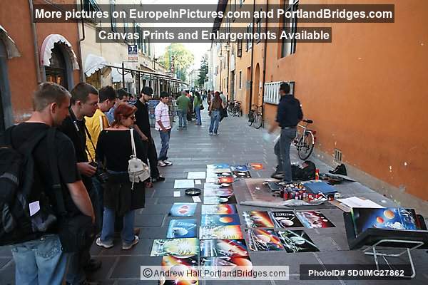 Pisa, Italy, streets