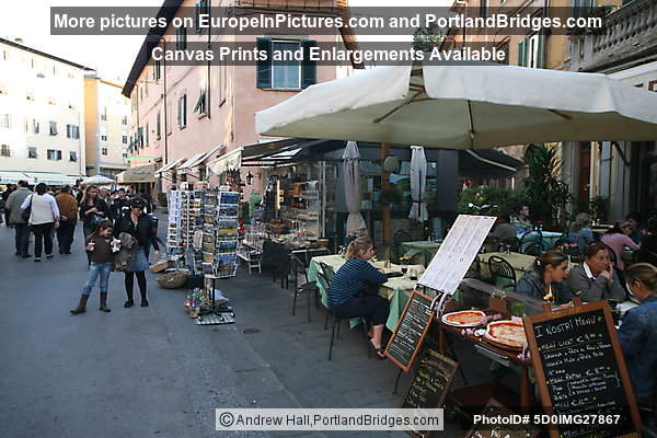 Pisa, Italy, streets