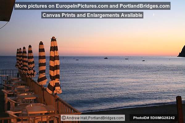 Cinque Terre: From Monterosso at Dusk
