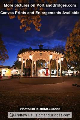 Albuquerque Old Town Plaza at Dusk