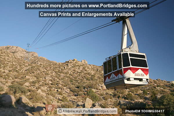 Tramway car, Albuquerque, New Mexico