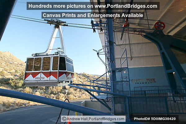 Tramway car, Albuquerque, New Mexico
