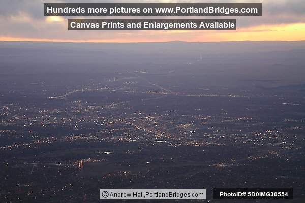 Albuquerque, New Mexico at Dusk